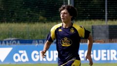 Jairo, durante su etapa en el Deportivo, club al que regresa