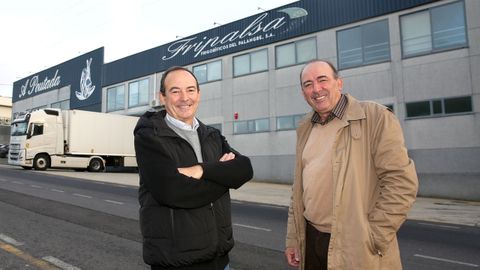 Enrique y Francisco Prez Sobrido, hijos de Ricardo Prez Queiruga y cabezas visibles del grupo empresarial.