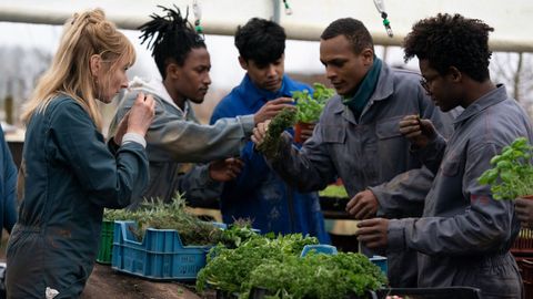 Fotograma del filme �La brigada de la cocina�.