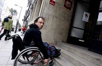 Edificios p�blicos como la sede de los sindicatos presentan problemas de accesibilidad.