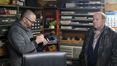 Miranda (dereita), con Villarino