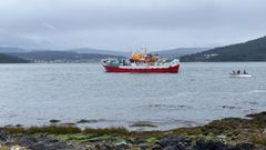 Palangrero Brisan varado en A Misela