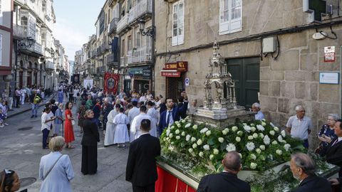 Procesin de Corpus Christi en Ourense.
