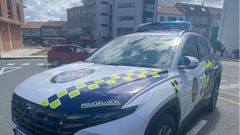 Nuevo veh�culo de la Polic�a Local de Coristanco
