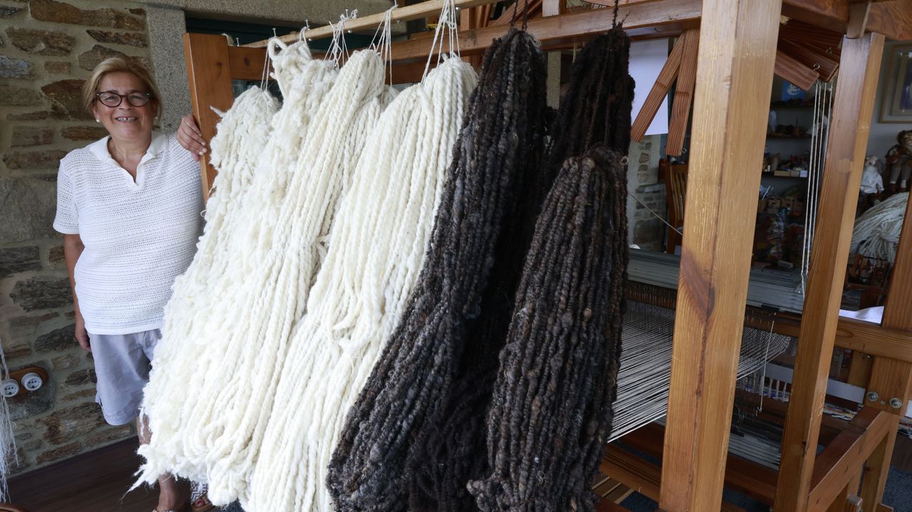 Teté Mareque, artesana: «Se me han llegado a caer las lágrimas al ver piezas hechas con mi lana»