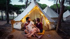 Kampaoh dispone de distintos modelos de tiendas, con capacidad de hasta seis personas