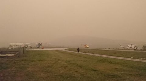 Los medios aéreos no pueden trabajar en Ibias