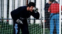 Ca�izares, durante su �poca en el Celta