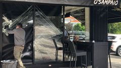 Da�os en el restaurante O?Sampaio