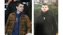 Louis Sarkozy y L�onard Trierweiler 