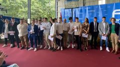 Clausura de curso, hace unos d�as