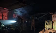 El incendio destruy� por completo la nave