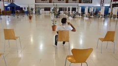 Escasa presencia en la jornada de vacunaci�n sin cita de este viernes en Ferrol