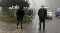 Natalia y su padre Jos� M�guez