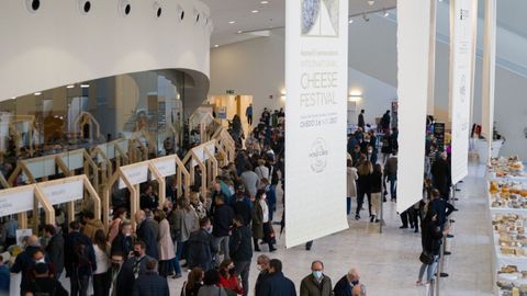 El World Cheese Festival celebrado en Oviedo 2021