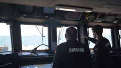 La �lvaro de Baz�n, en unas maniobras recientes, est� a la mitad de su ciclo de vida