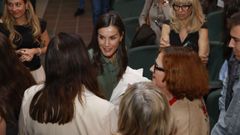 La reina Letizia, en el estreno de un documental en Madrid