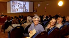 Primera clase de Personaxes da cidade, un taller sobre el pasado de los vecinos de la urbe