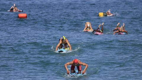 El Orz&aacute;n acogi&oacute; los Campeonato Galegos de Salvamento e Socorrismo.