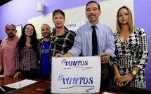 Xuntos se present� ayer oficialmente en Vigo. 