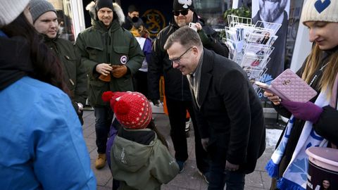 El l�der conservador finland�s, Petteri Orpo.