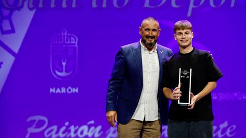 Iago Fuertes, mencin especial en pdel.