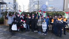 La ruta parti� desde la Praza do Recheo