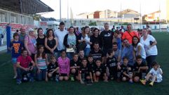 Participantes en el torneo de f�tbol base del CF Monforte