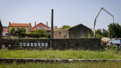 Las obras para construir un albergue en A Cha�nza ya est�n en marcha.