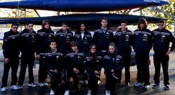El equipo boirense desplaz� a Pontevedra a doce palistas.