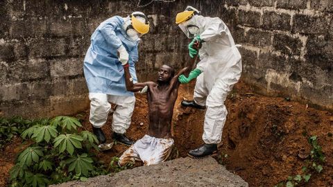 La imagen de la crudeza del �bola en Freetown.