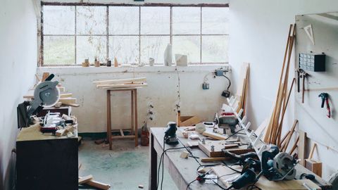 Taller del artista ourensano Jorge Varela