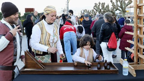 La alameda de la Carabela a Pinta se convirti� en una pasarela de oficios tradicionales y artesanales