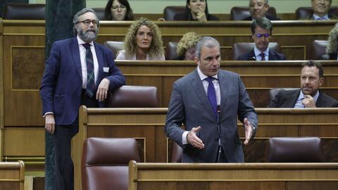 El diputado de Vox, Javier Ortega Smith, en una comparecencia el pasado mes de noviembre.