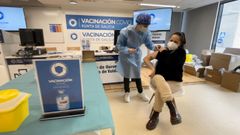 Campa�a de vacunaci�n de profesores en Ourense