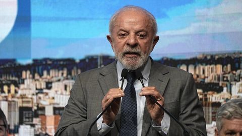 El presidente de Brasil, Lula da Silva