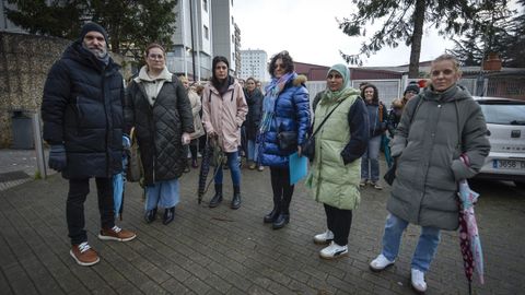 Varias familias denuncian la reducci�n del profesorado especialista este curso en el CEP Campolongo, en Pontevedra