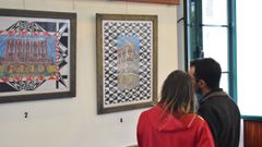 Exposici�n 'Pintura cin�tico tem�tica de Rodolfo Ucha', del pintor Francisco P�rez Alonso en Ares