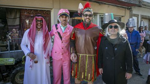 Matraquillada para despedir al Farruco en Cabo de Cruz (Boiro)