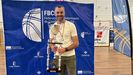 El exjugador del Breogn y el Obradoiro Alberto Ruiz de Galarreta se proclam campen de la Primera Divisin de Castilla-La Mancha con el Socullamos en el 2023-24.