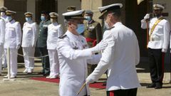 Toma de mando del coronel Sanz Alisedo al frente del Tercio Norte en Ferrol