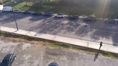 Retiran el coche abandonado de La Estrecha