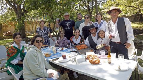 ROMERIA DAS LETRAS GALEGAS NO PAZO DE GOIANS 2023