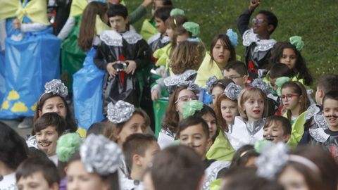 Desfile colegio San Rosendo