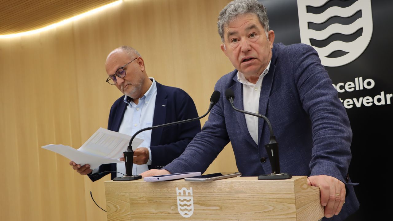 Lores y Losada apelan a las cifras de delincuencia para subrayar que «Pontevedra é unha cidade segura»