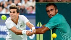 Los tenistas Rafa J�dar (izquierda) y Dani M�rida.