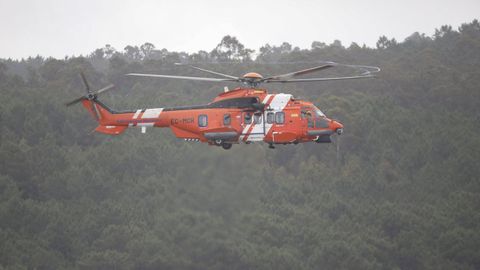 Imagen de archivo de un helicptero de Salvamento