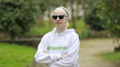 La paratriatleta viguesa Susada Rodr�guez Gacio.