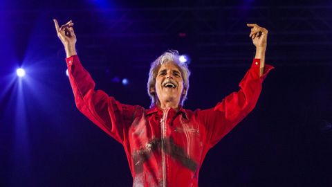 Kiko Veneno, durante su concierto en el Noroeste en el 2013