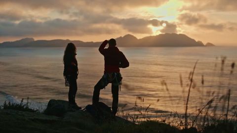 Las islas C�es, paisaje costero de primer nivel. 